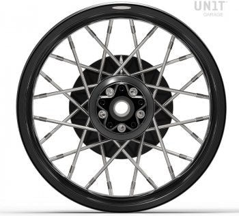Unit Garage Pair of spoked wheels R18, R18 B, Transcontinental 24M9 | 3407