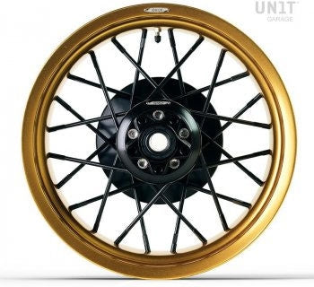 Unit Garage Gold pair of spoked wheels R18, R18 B, Transcontinental 24M9 | 3408