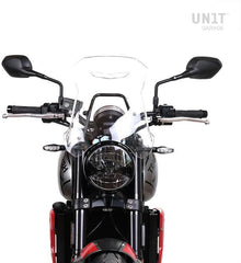 Unit Garage Windshield with GPS support for Triumph Trident 660 | 3503
