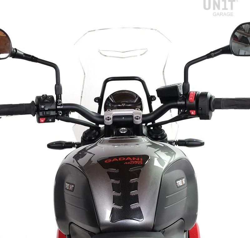 Unit Garage Windshield with GPS support for Triumph Trident 660 | 3503