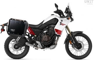 Unit Garage Pair of aluminium Panniers Atlas 40L+34L with Inox Subframe Yamaha | AL1C-BL-3206-BL