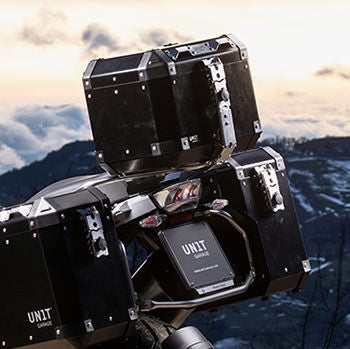 Unit Garage Atlas 36L Aluminum Top Case | AL4-BL
