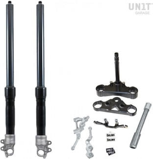 Unit Garage Kit front fork Ohlins BLACK | FG433SC