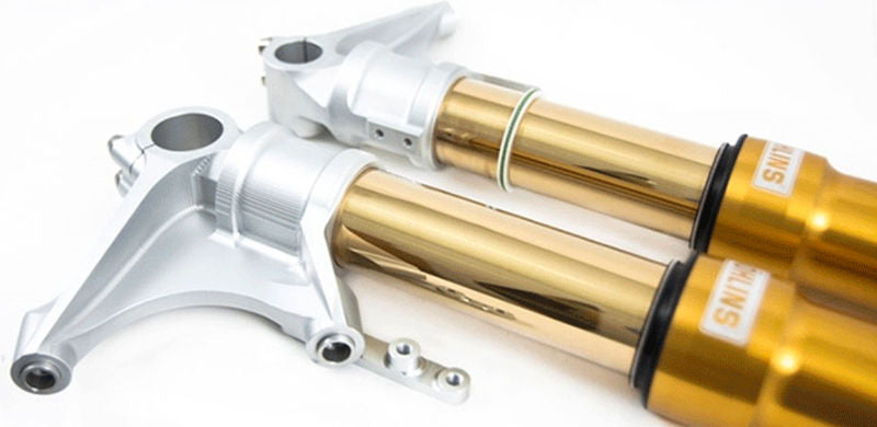 Unit Garage Front suspension Ohlins R nineT gold | COD. FGRT218