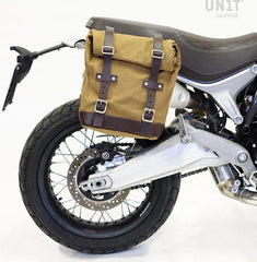 Unit Garage Side pannier Canvas + right subframe Ducati Scrambler 1100 | U001-1010DX