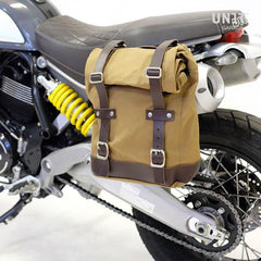 Unit Garage Side pannier Canvas + Left subframe Ducati Scrambler 1100 | U001-1010SX