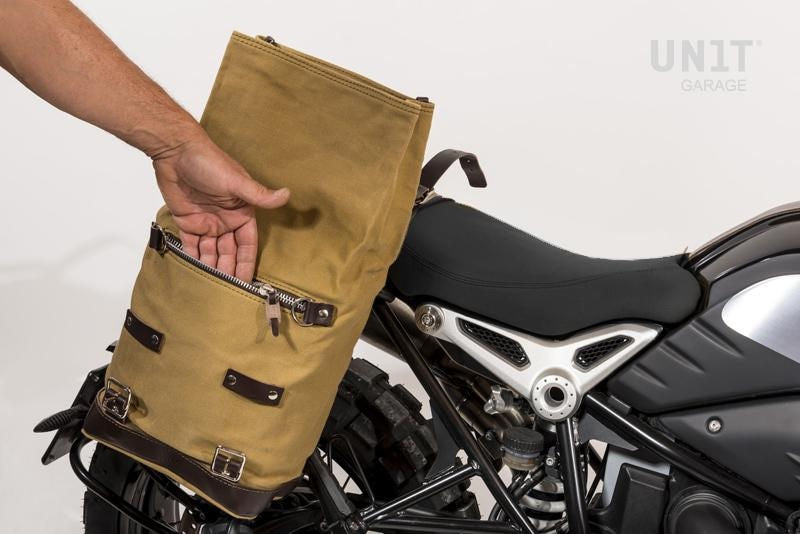 Unit Garage Side Pannier Canvas + Subframe NineT Series | U001-1620