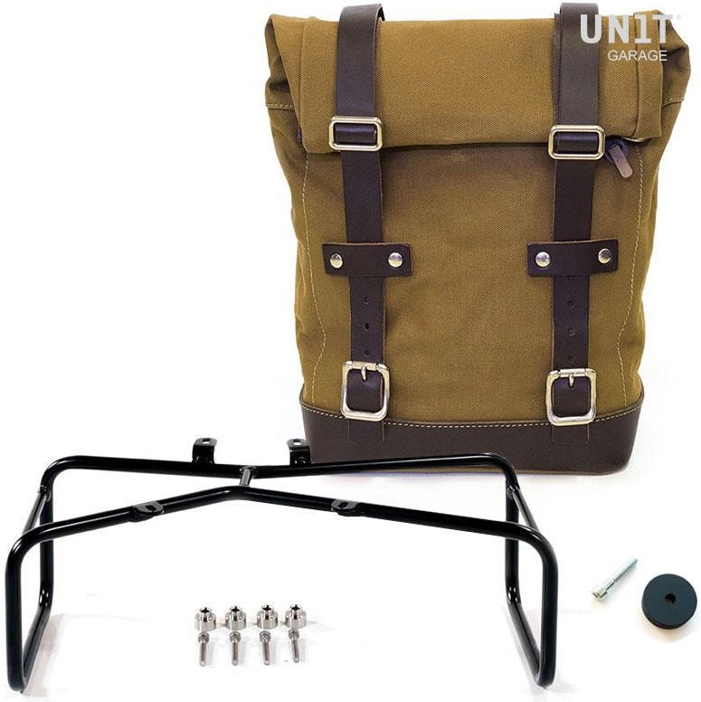 Unit Garage Side Pannier Canvas + Double Subframe NineT | U001-1626-A2