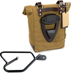 Unit Garage Side Pannier Canvas + Right Subframe Guzzi V9 Bobber | U001-2250DX