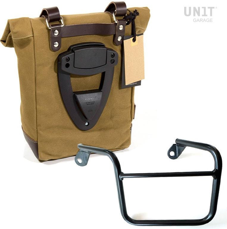 Unit Garage Side Pannier Canvas + Left Subframe Mash | U001-2600SX