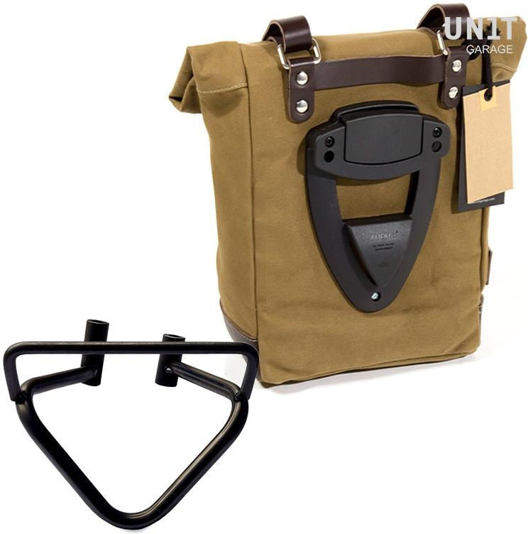 Unit Garage Side Pannier Canvas + Right Subframe husqvarna 200 (2020 until now) | U001-3003DX