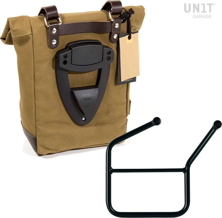 Unit Garage Side Pannier Canvas + Left Subframe HUSQVARNA | U001-3007SX