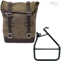 Unit Garage Waxed Suede Side Pannier + Left Subframe Sportster S 1250 | U002-3320SX