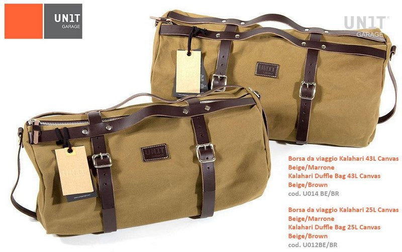 Unit Garage Kalahari Duffle Bag 25L Canvas | U012