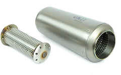 Unit Garage Silencer in Titanium with removable Db killer | COD. U021SX