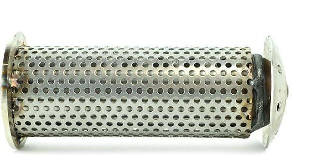 Unit Garage Silencer in Titanium with removable Db killer | COD. U021SX
