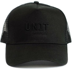 Unit Garage Black Unit garage Trucker cap | COD. U051