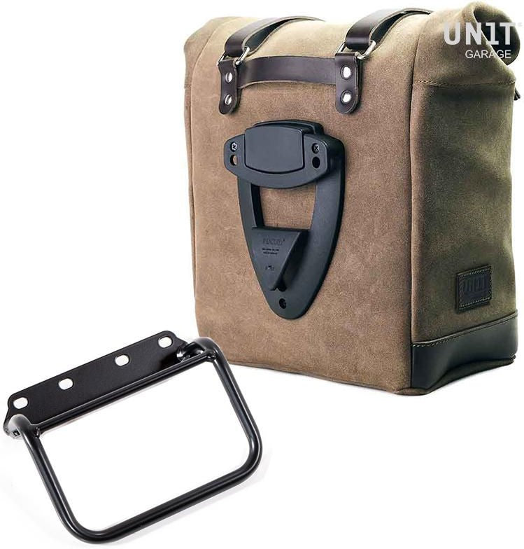 Unit Garage Waxed suede side pannier Scram 22L-30L + subframe R80 G/S | U202-1008