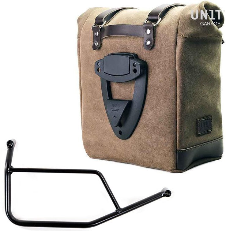 Unit Garage Waxed suede side pannier Scram 22L-30L + Subframe R 1200 R | U202-1421