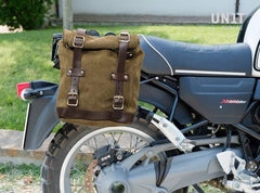 Unit Garage Waxed suede side pannier Scram 22L-30L + Subframe R 1200 R | U202-1421