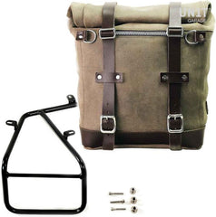 Unit Garage Waxed suede side pannier Scram 22L-30L + Subframe NineT Series | U202-1620