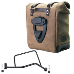 Unit Garage Waxed suede side pannier Scram 22L-30L + Right Subframe R 1200 R LC | ug-U202-2101DX