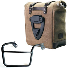 Unit Garage Waxed suede side pannier Scram 22L-30L + Right Subframe Mash | U202-2600DX