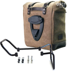 Unit Garage Waxed suede side pannier Scram 22L-30L + Subframe husqvarna 401 (2017-2019) | U202-3000