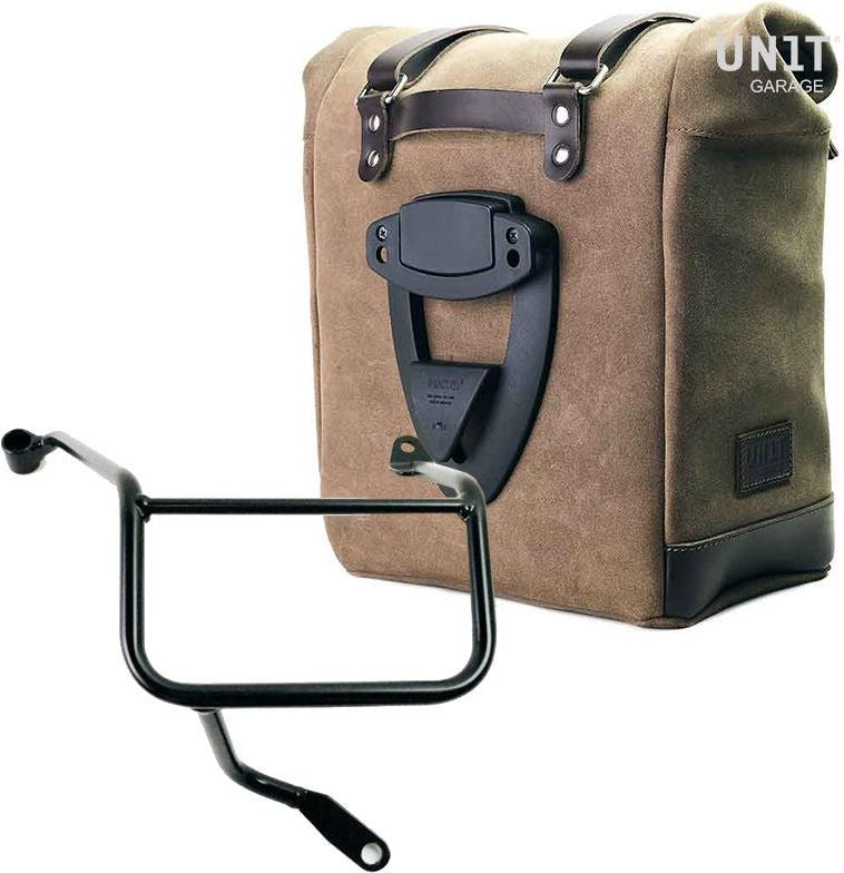 Unit Garage Waxed suede side pannier Scram 22L-30L + Right Subframe Yamaha | U202-3208DX