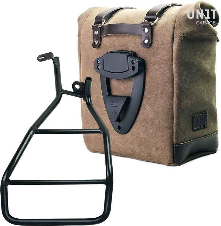 Unit Garage Waxed suede side pannier Scram 22L-30L + Right Subframe Sportster S 1250 | U202-3320DX