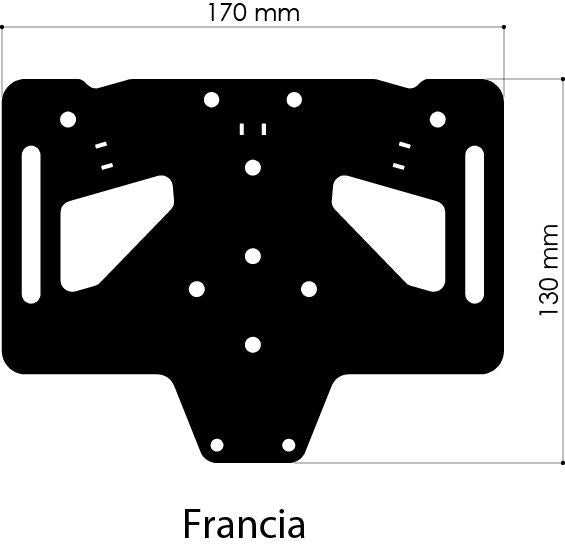 Valtermoto KING License Plate Support | PRTR001 NL 00