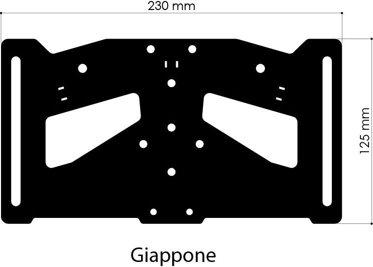 Valtermoto KING License Plate Support | PRTR017 00