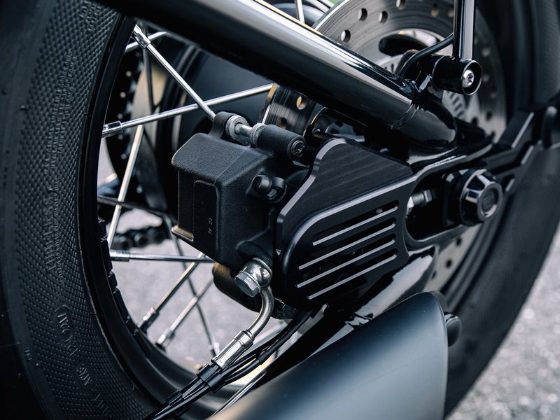 Wunderkind Cover for rear calliper, Black | 106470-F15