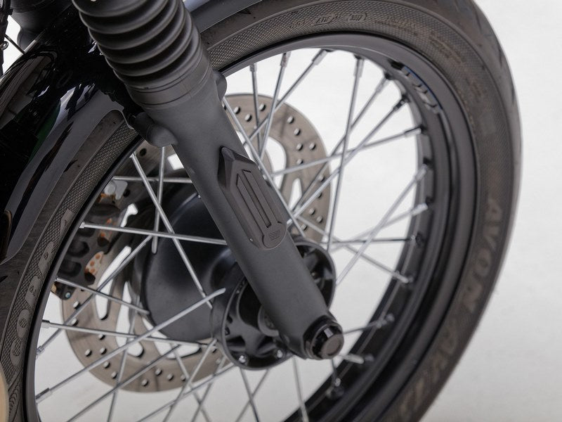 Wunderkind Cover for reflectors sideways Triumph, Blasted, black semi matt | 106474-F24