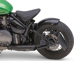 Wunderkind Metal rear fender incl. indicator/taillight & mounting parts, Black shiny coated | 106484-F26