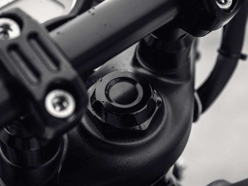 Wunderkind Steering head nut, Black | 106496-F15