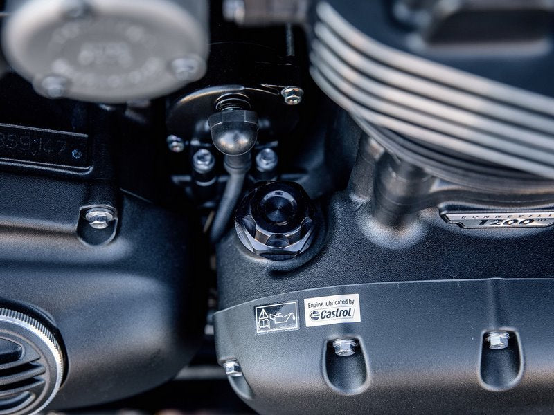 Wunderkind Oil filler cap, Black | 106500-F15