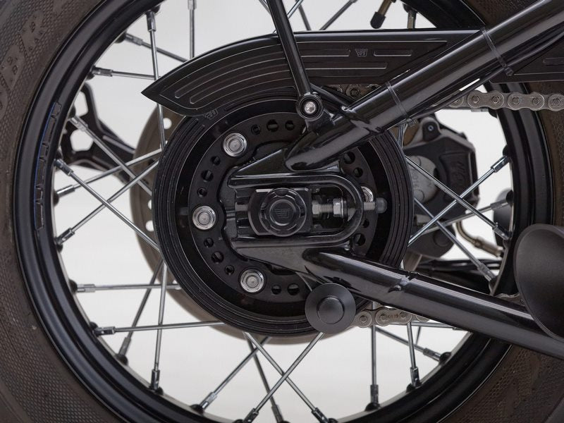 Wunderkind Cover front wheel axis left & right side, Black | 106573-F15