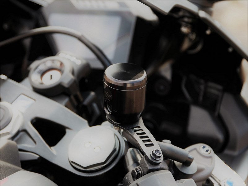 Wunderkind Fluid reservoir WK, 26 ml, exit 90° - connection turnable, Black | 106634-F15