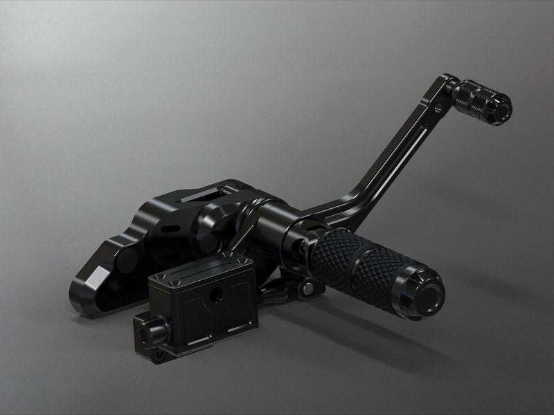Wunderkind Forward control footrest set Indian, Black | 106667-F15