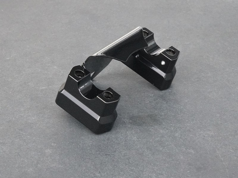 Wunderkind Handlebar riser 30 mm with cover steering head, Black shiny coated | 106743-F26