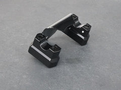 Wunderkind Handlebar riser 30 mm with cover steering head, Black shiny coated | 106743-F26