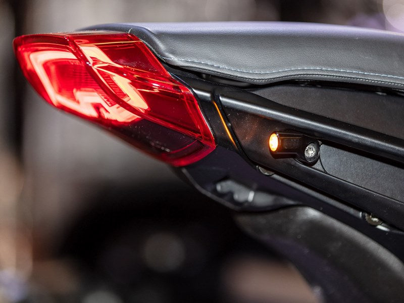 Wunderkind Integrated LED rear turn signal, E-approved, Black | 106853-F15