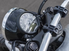 Wunderkind Headlamp Twinton® 7" compl. for original speedometer, Black | 106872-F15