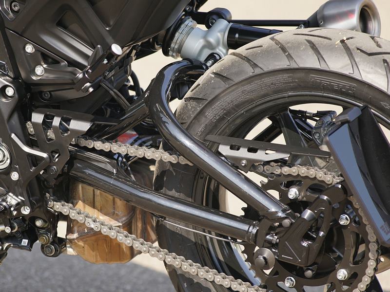 Wunderkind Cover chain guard 2 pieces, Black Semi Matt Coated | 106878-F28