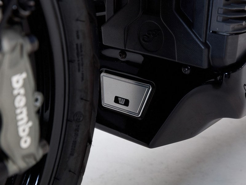 Wunderkind Chin spoiler FTR1S compl., Black | 106892-F15