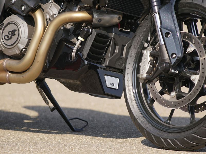Wunderkind Chin spoiler FTR1S compl., Black | 106892-F15