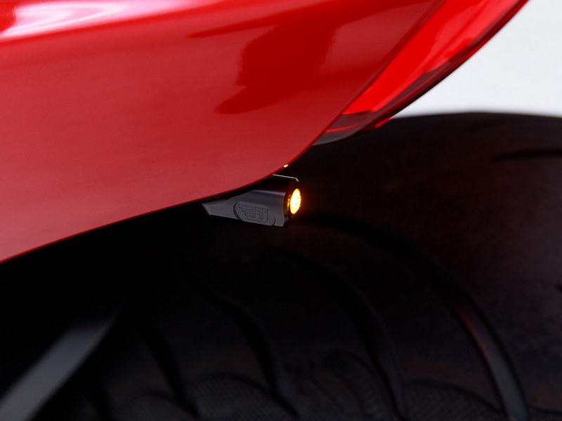 Wunderkind LED rear turn signal, E-approved, Black | 106924-F15