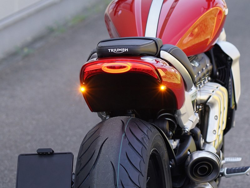 Wunderkind LED rear turn signal, E-approved, Black | 106924-F15