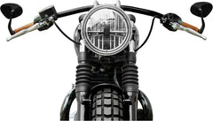 Wunderkind Scheinwerfer TWINTON® 7" LED mit Aufnahme für originalen Tacho (schwarz) | 106957-F15